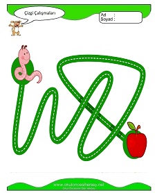 Çizgi Çalışma Sayfaları